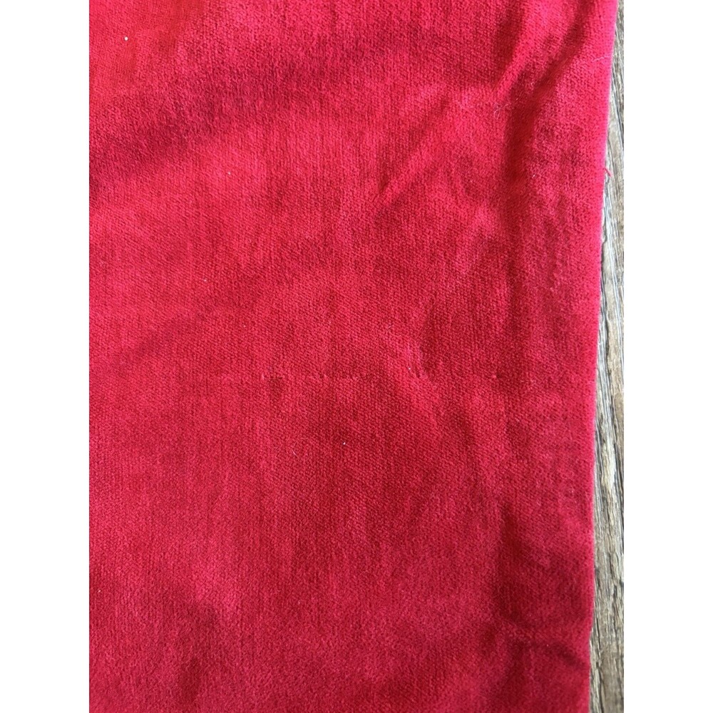 Sanctuary High Waist Velveteen Bootcut Pants Cherry Lacquer Women’s 24 FLAWED - Picture 15 of 16
